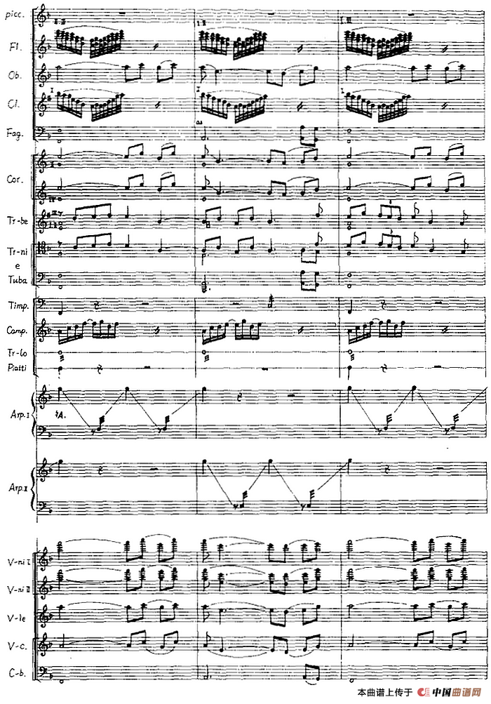 交响音画：北方森林（总谱P1——20）