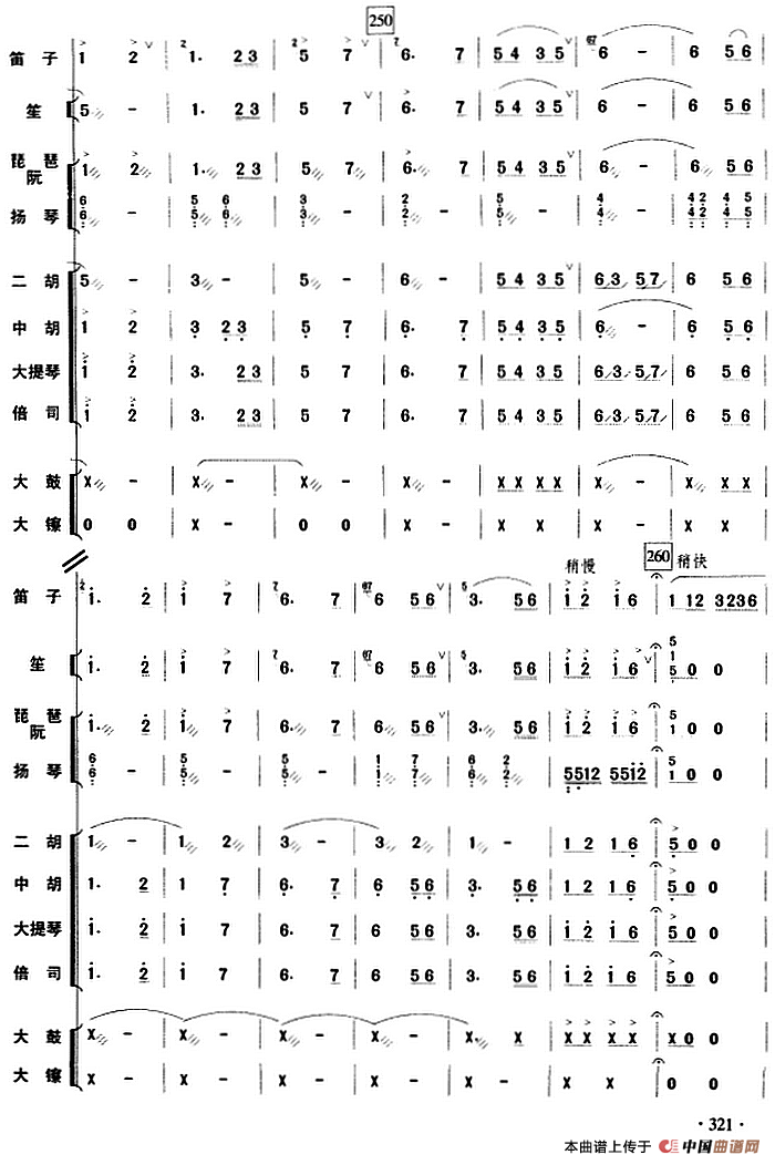 油田早晨（乐队总谱）