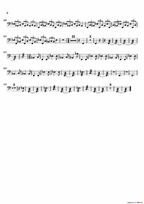 Movement（萨克斯四重奏与打击乐）（定音鼓分谱）