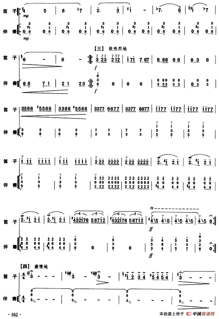 帕米尔的春天（民乐队总谱）