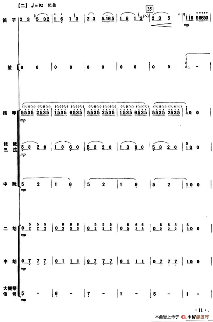 喜相逢（乐队总谱）