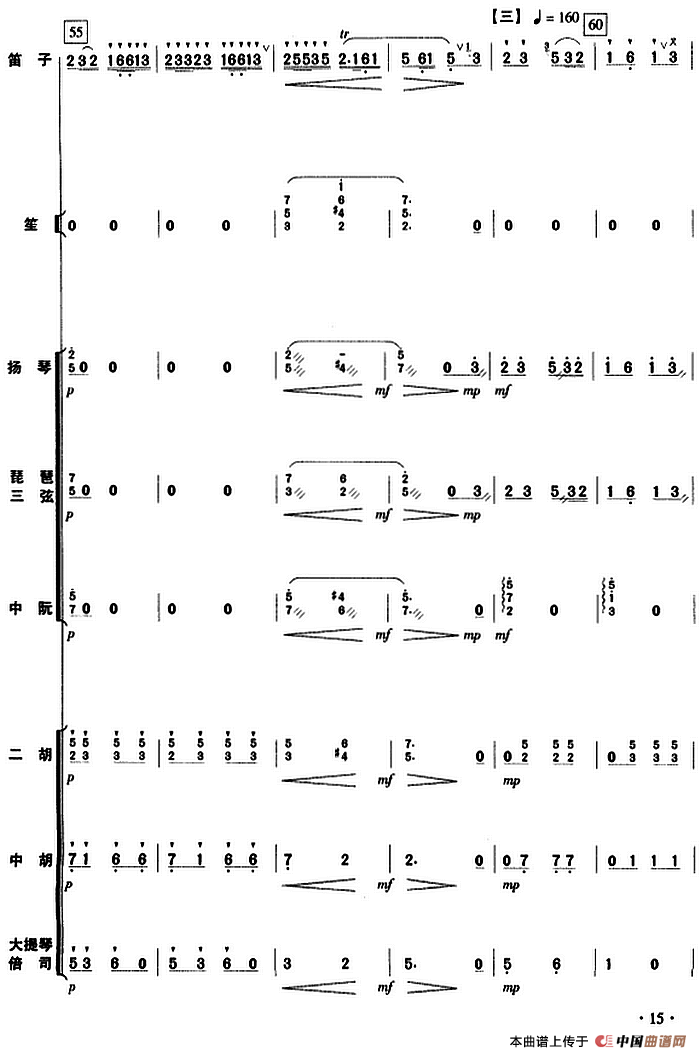 喜相逢（乐队总谱）