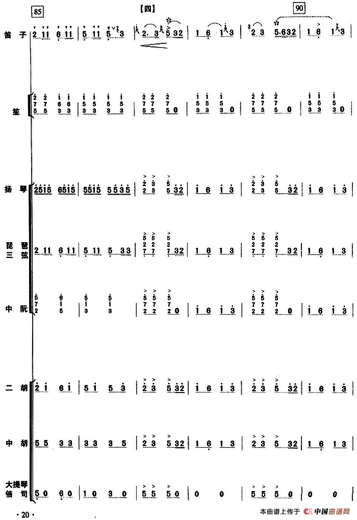 喜相逢（乐队总谱）