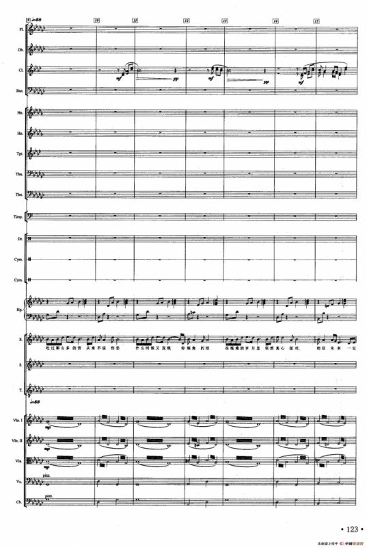 爱国之恋（声乐及伴奏总谱）