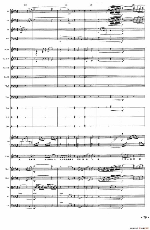 自由之光（声乐及伴奏总谱）