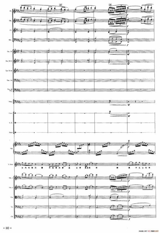 自由之光（声乐及伴奏总谱）