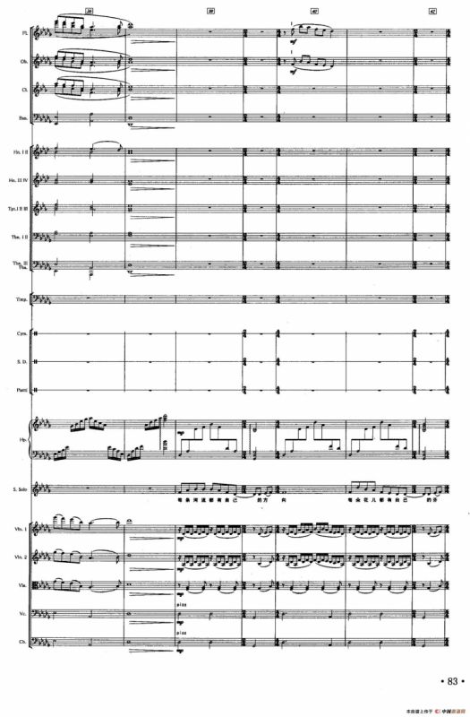 自由之光（声乐及伴奏总谱）