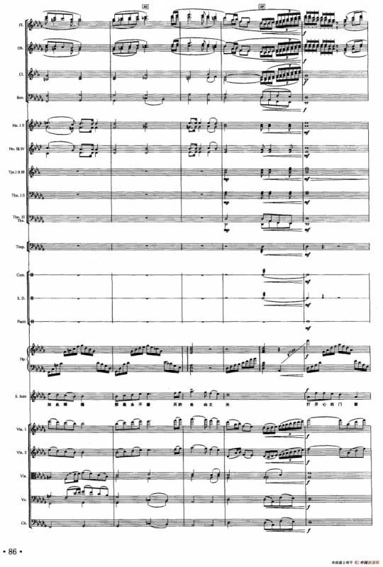 自由之光（声乐及伴奏总谱）