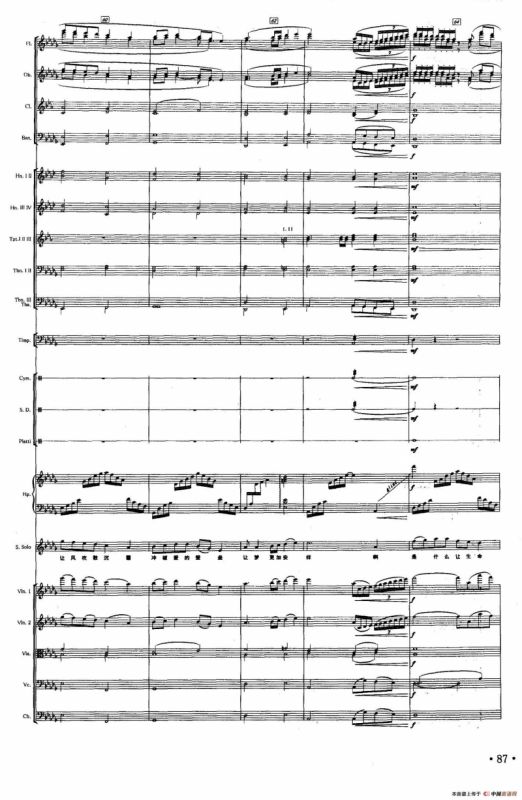 自由之光（声乐及伴奏总谱）