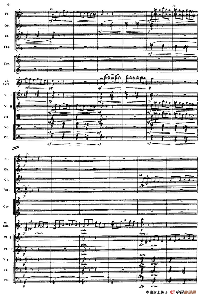 抹去吧眼角的泪（选自电影《生活的颤音》、总谱）