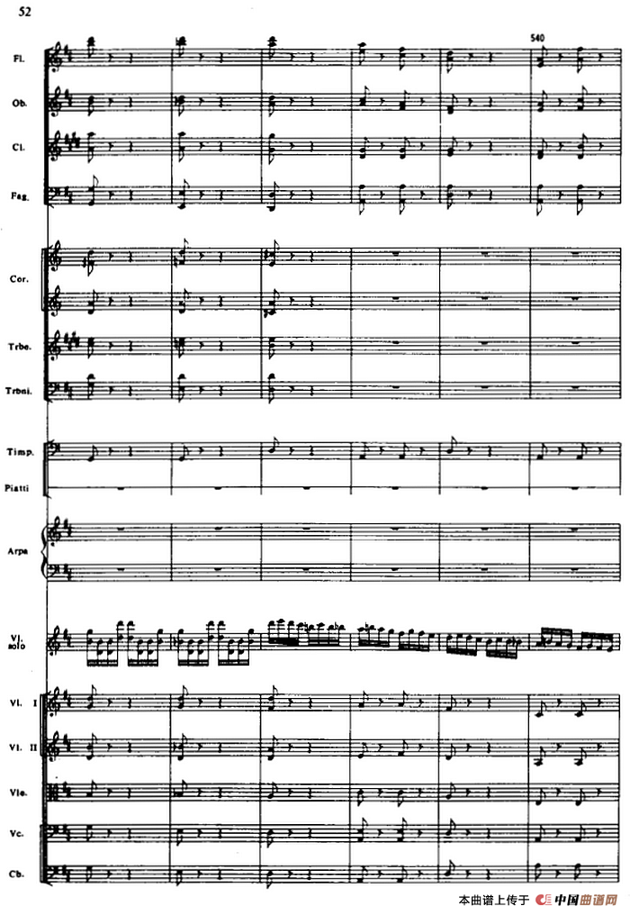 抹去吧眼角的泪（选自电影《生活的颤音》、总谱）