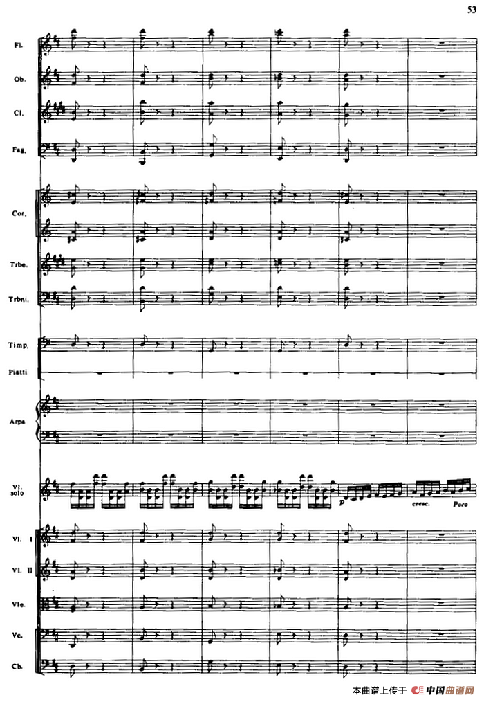 抹去吧眼角的泪（选自电影《生活的颤音》、总谱）