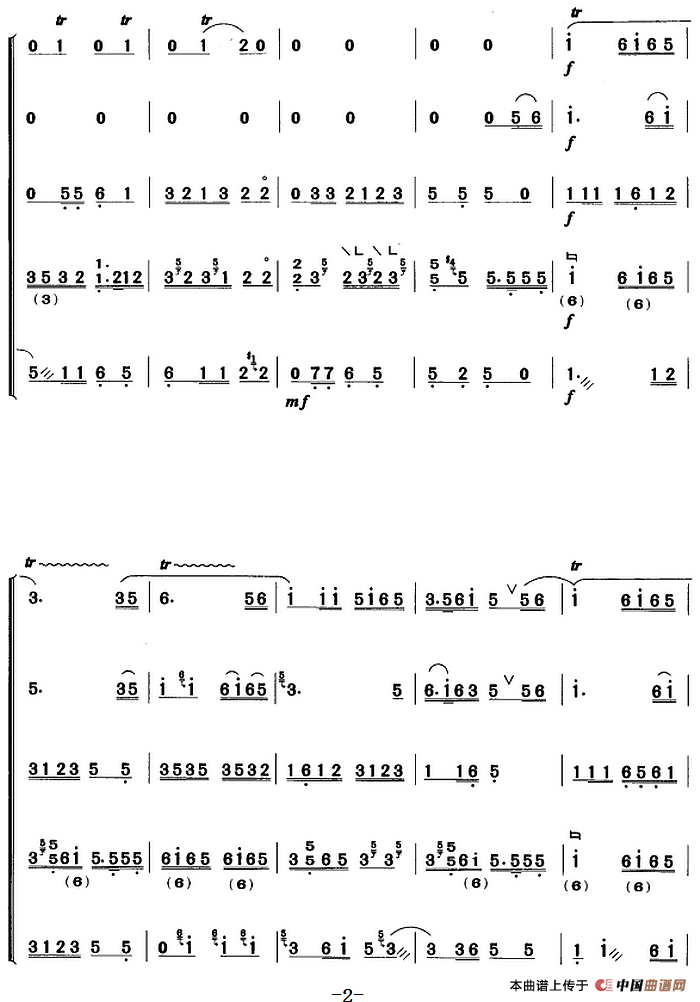 河南板头曲：小飞舞 打秋千（合奏曲）