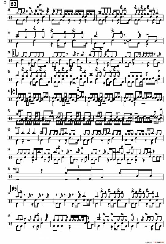 Black Or White（鼓谱）