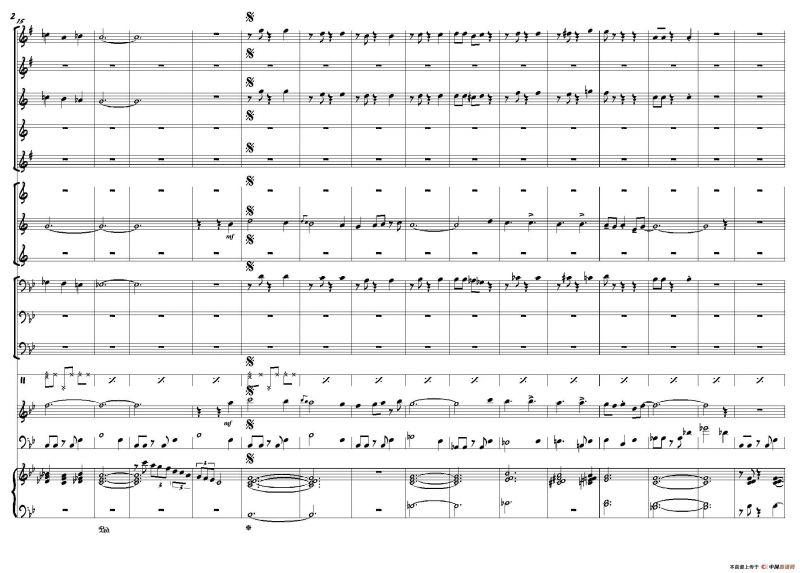 Macht Hoch Die Tru…（管乐团总谱）