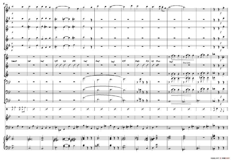 Macht Hoch Die Tru…（管乐团总谱）