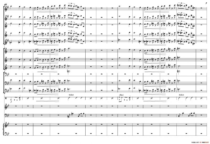 Macht Hoch Die Tru…（管乐团总谱）