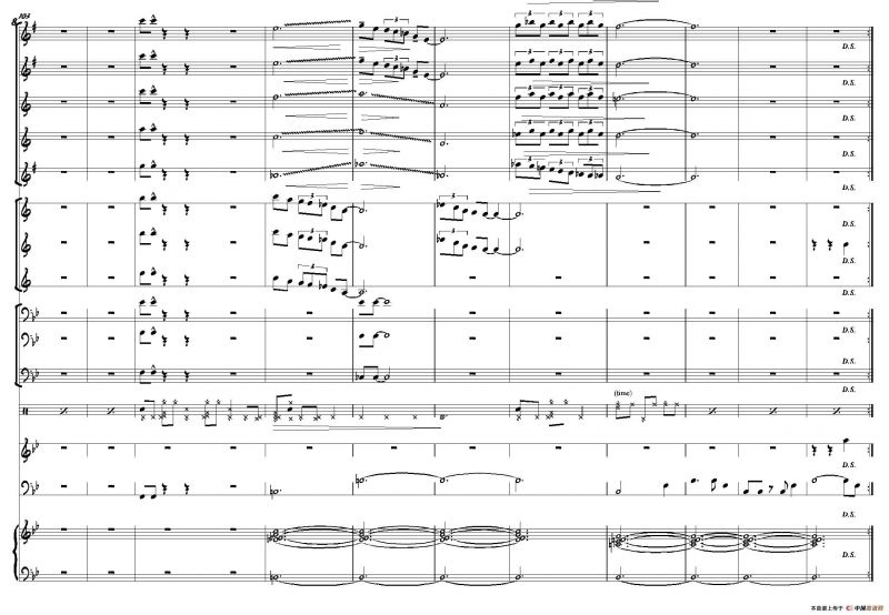 Macht Hoch Die Tru…（管乐团总谱）