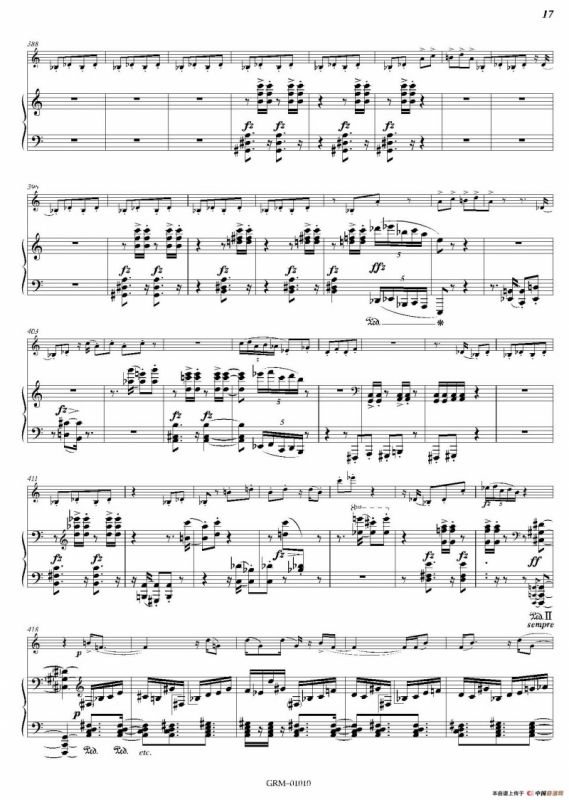 Lustration for The Millennium（双簧管独奏+钢琴伴奏）