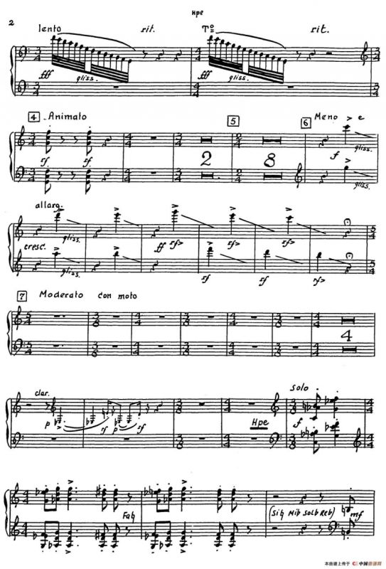 Nonetto（竖琴分谱）