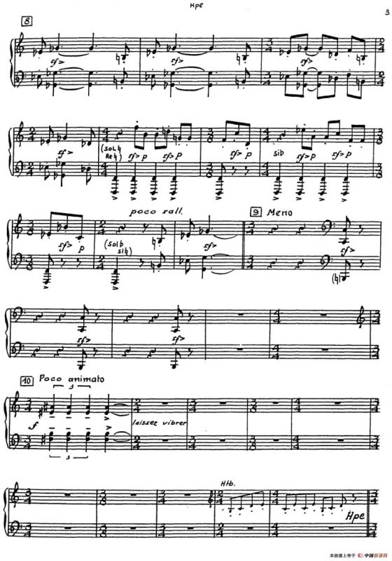 Nonetto（竖琴分谱）