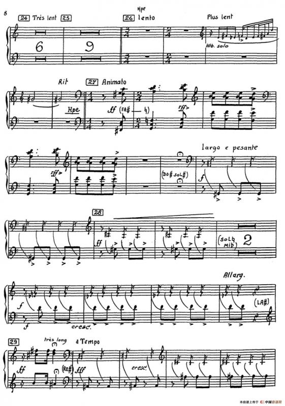 Nonetto（竖琴分谱）