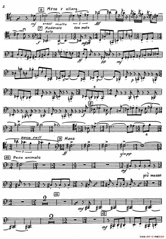 Nonetto（巴松分谱）