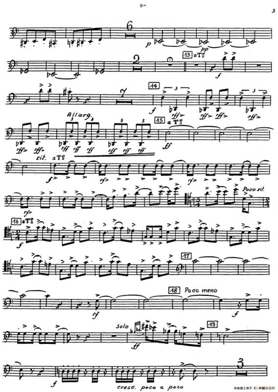 Nonetto（巴松分谱）