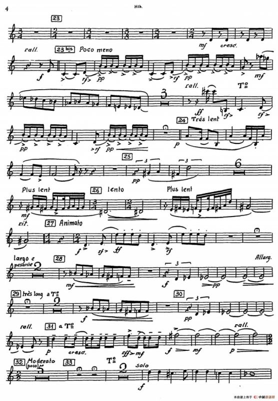 Nonetto（高音双簧管分谱）