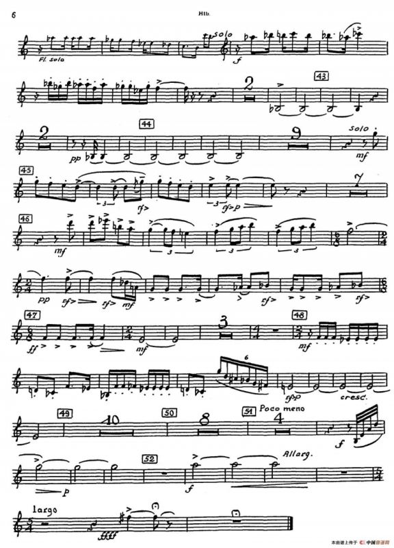 Nonetto（高音双簧管分谱）