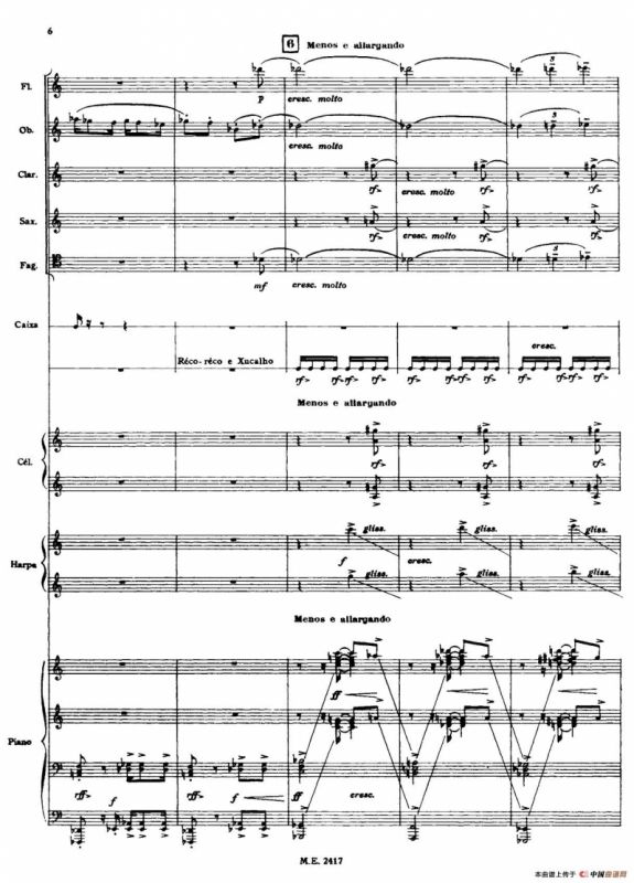 Nonetto（管乐团总谱）