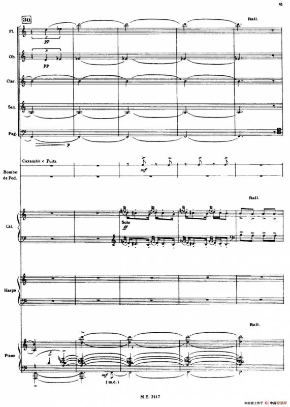 Nonetto（管乐团总谱）