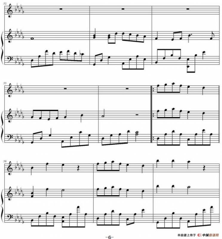 大自然情诗 （小提琴+钢琴）