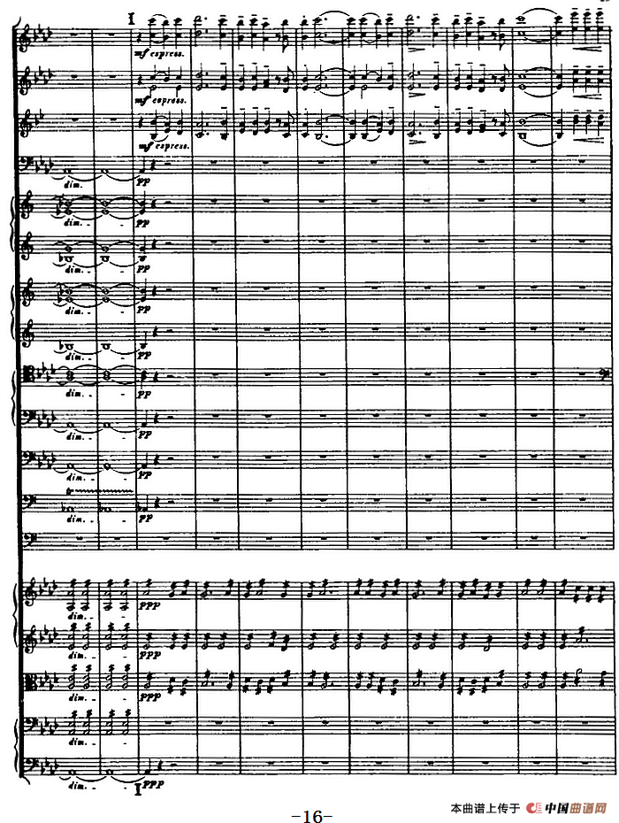 芬兰颂（管弦乐总谱）