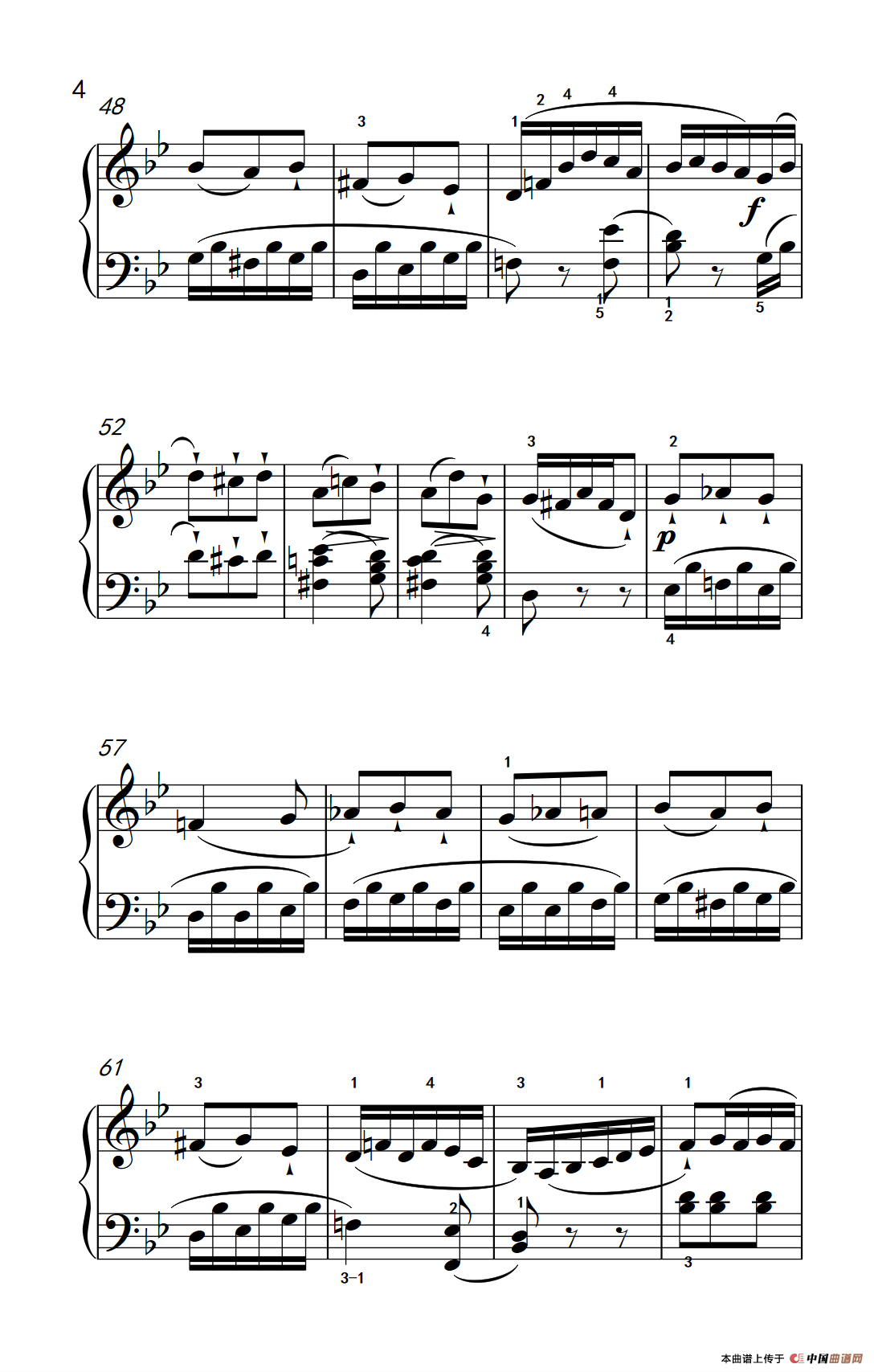 第四级 2.回旋曲（中央音乐学院 钢琴（业余）考级教程 4-6级）