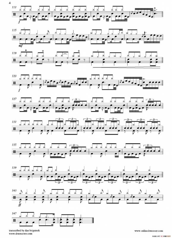 Waltz Of The Flowers.pdf（鼓谱）