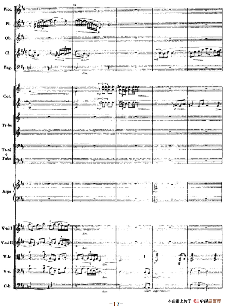 红旗颂（总谱、扫描版）