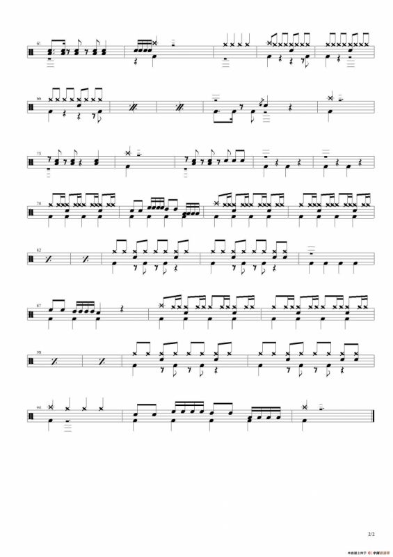 青春修炼手册（鼓谱）