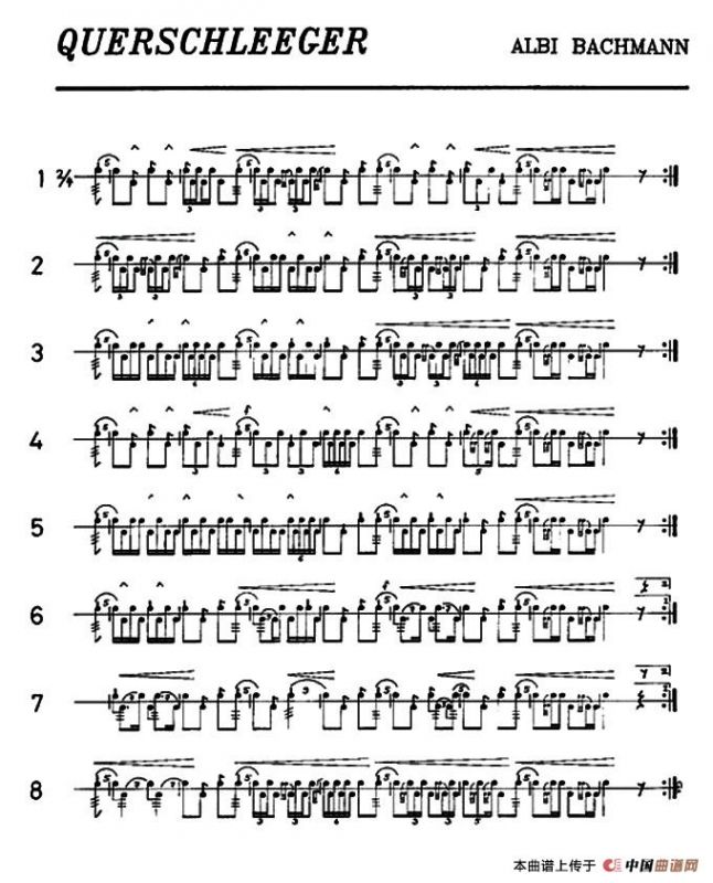 超正规军鼓独奏练习（5）