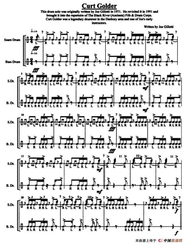 超正规军鼓独奏练习（4）