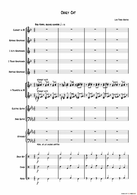 Crazy Cat（总谱）
