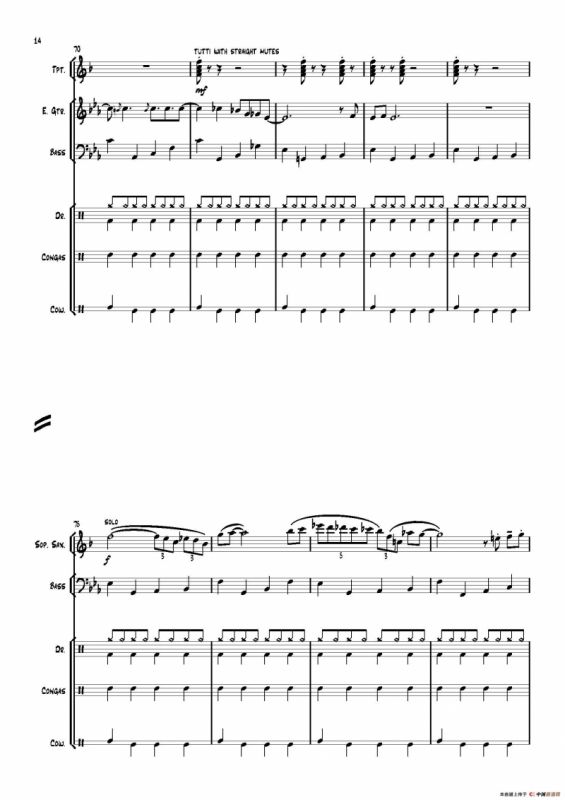 Crazy Cat（总谱）