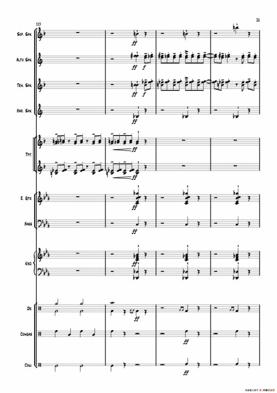 Crazy Cat（总谱）