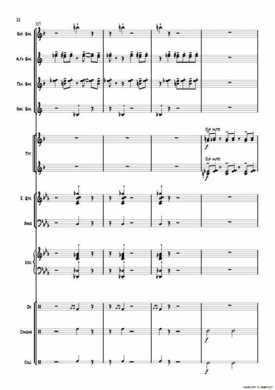 Crazy Cat（总谱）