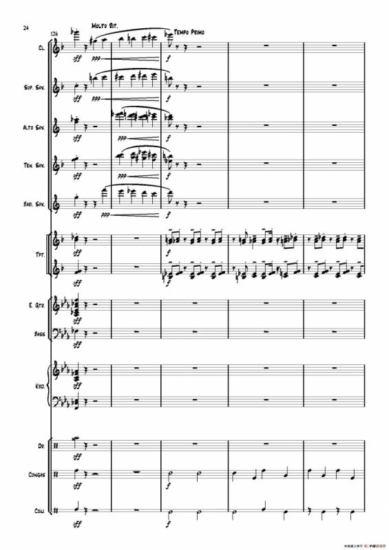 Crazy Cat（总谱）