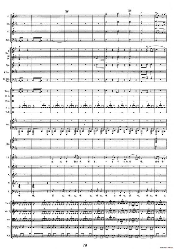 钱塘江-三.第二乐章2大禹颂歌（总谱）