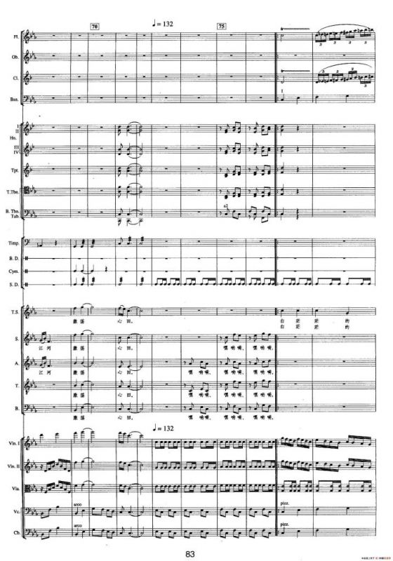 钱塘江-三.第二乐章2大禹颂歌（总谱）