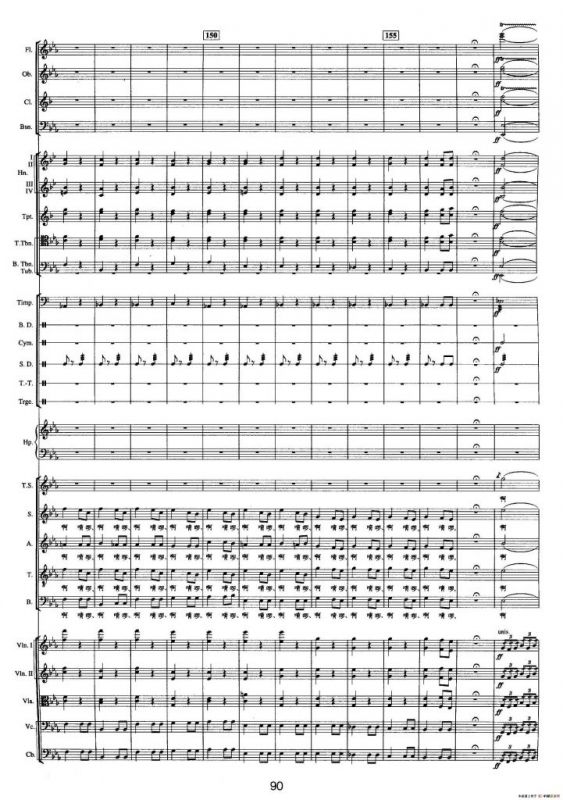 钱塘江-三.第二乐章2大禹颂歌（总谱）