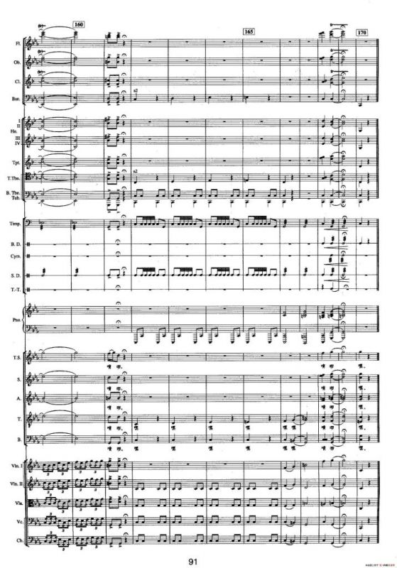 钱塘江-三.第二乐章2大禹颂歌（总谱）