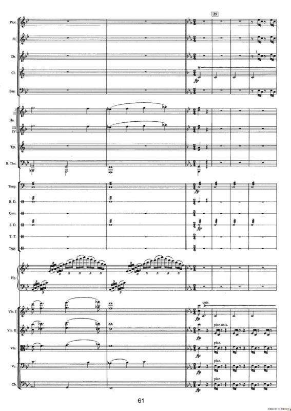 钱塘江-三.第二乐章1.第一前奏曲（总谱）